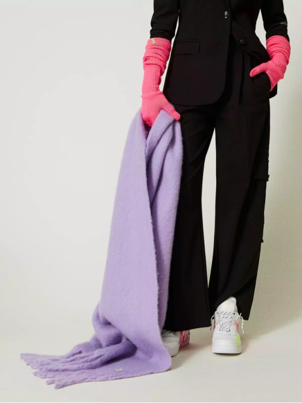 Шарф/Флуо Рожевий