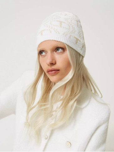 В'язана шапка/Сніг Лого
