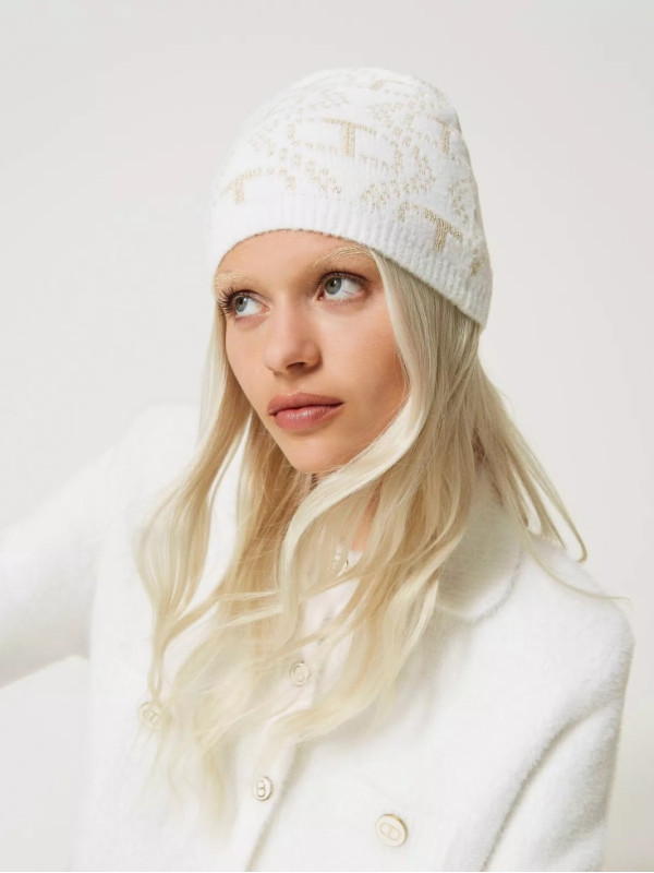 В'язана шапка/Сніг Лого