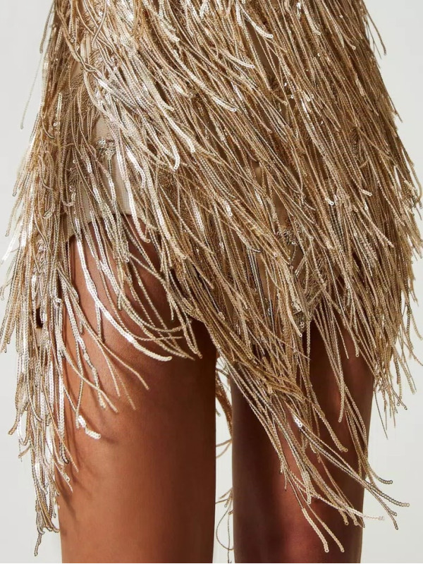 Сукня / Матове золото