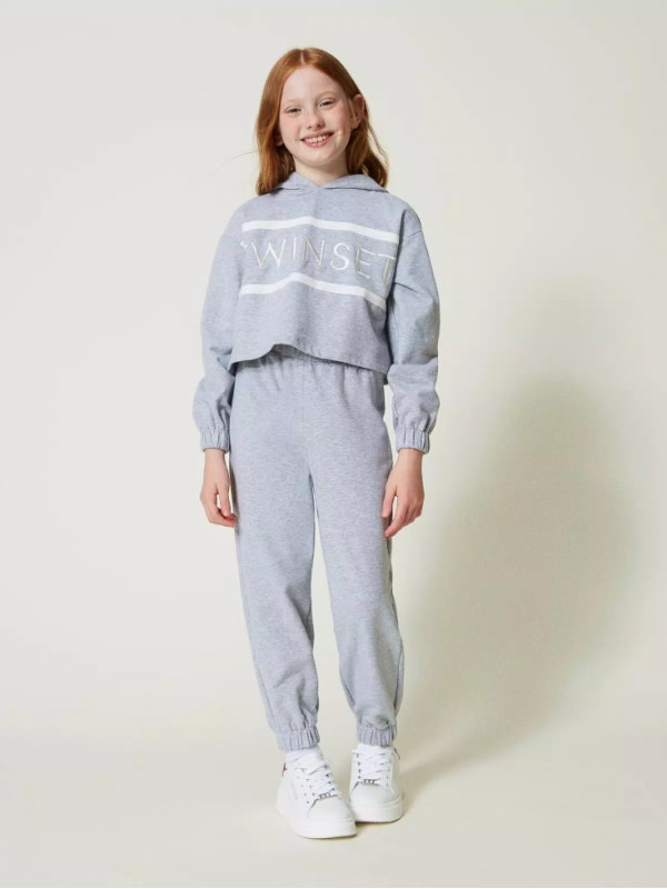 Штани / сірий світлий меланж