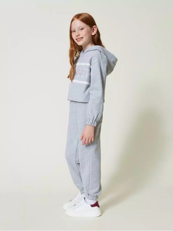 Штани / сірий світлий меланж