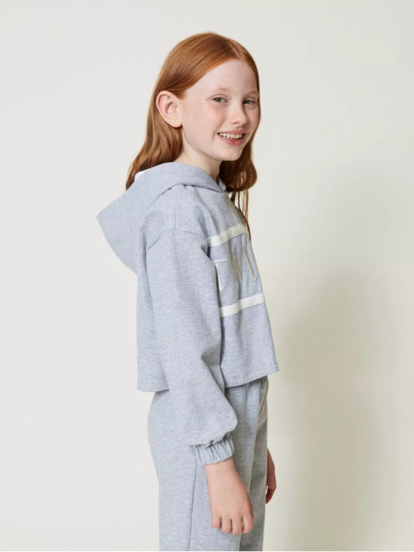 Світшот / сірий світлий меланж