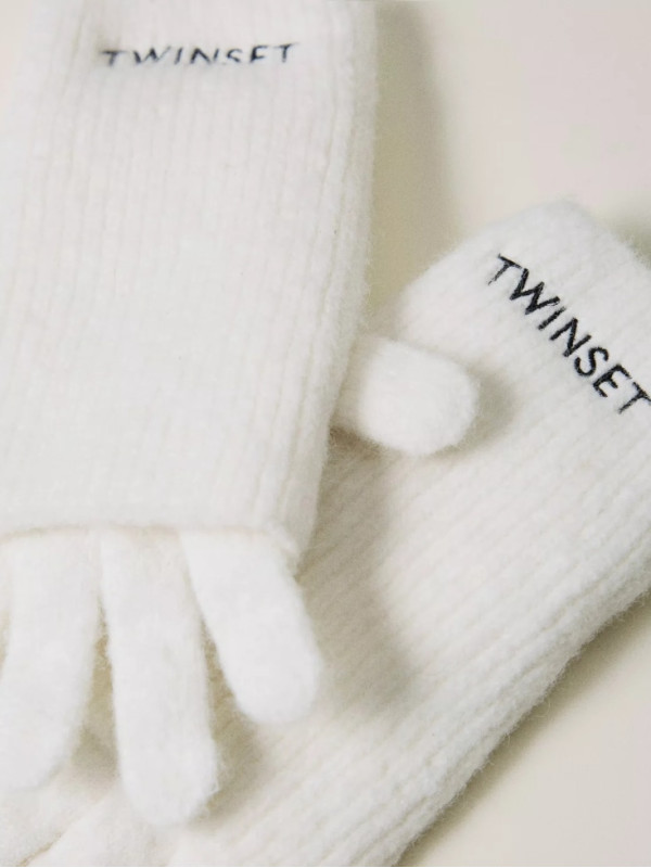 Рукавички / Білий