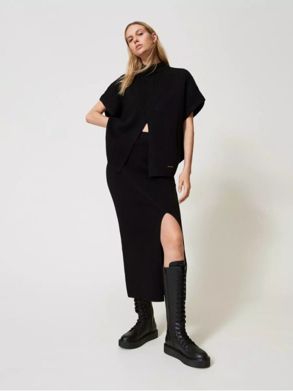 Кросівки Високі / Чорний