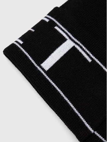 Шапка / Чорний / старий білий