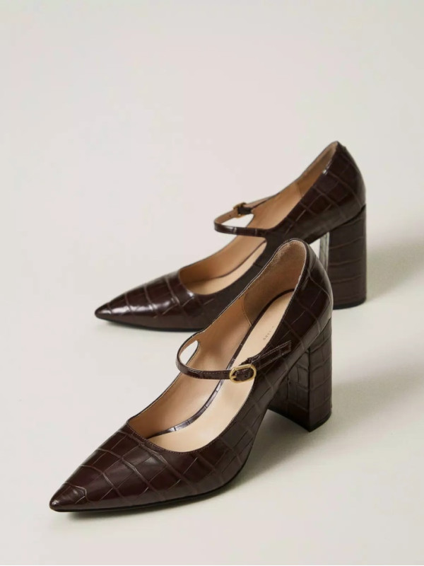 Туфлі / Кавово - шоколадний