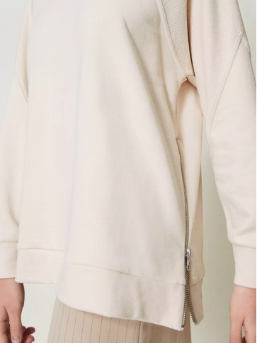 Світшот довгий / Старий білий