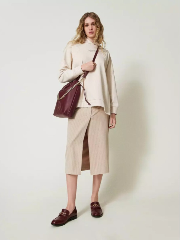 Світшот довгий / Старий білий