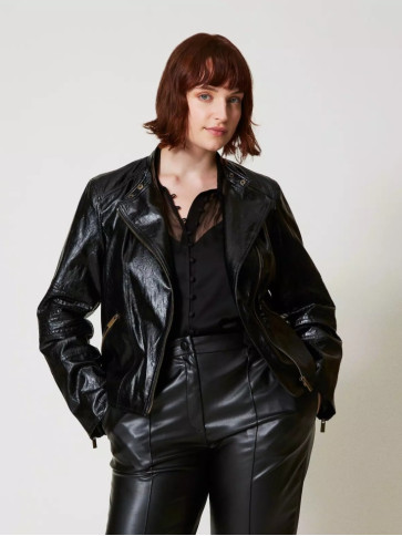 Байкерська куртка / Чорний