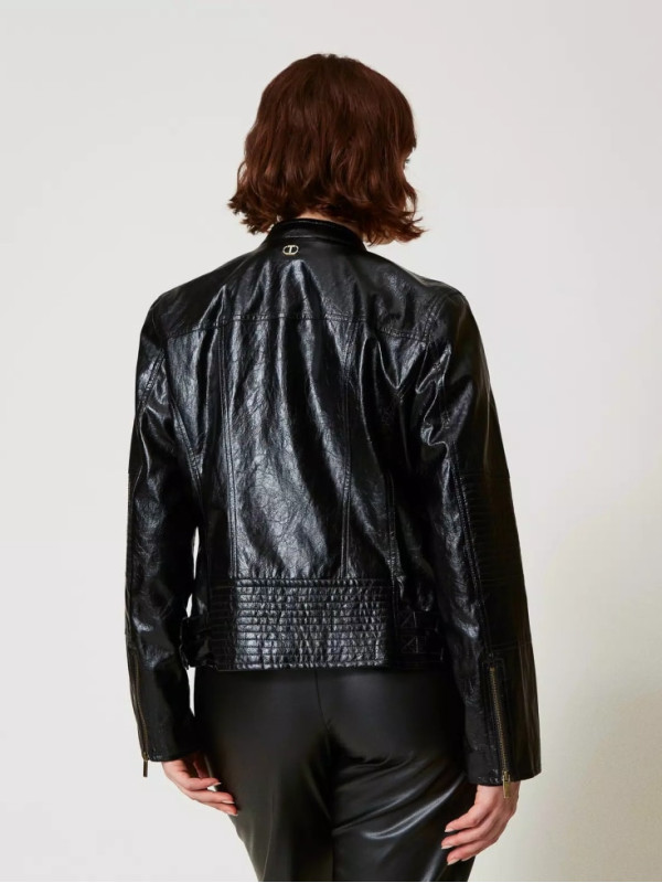 Байкерська куртка / Чорний