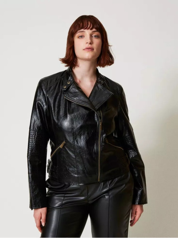 Байкерська куртка / Чорний