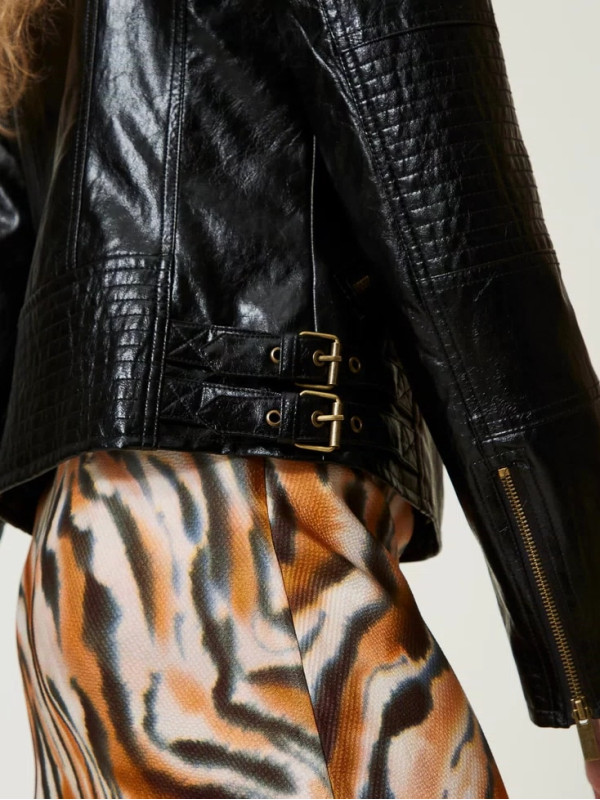 Байкерська куртка / Чорний