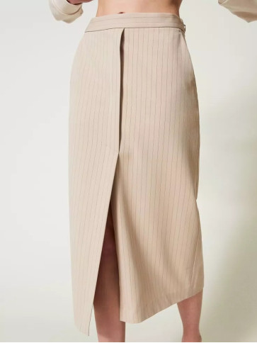 Спідниця / Індиго / Смужка люрекс