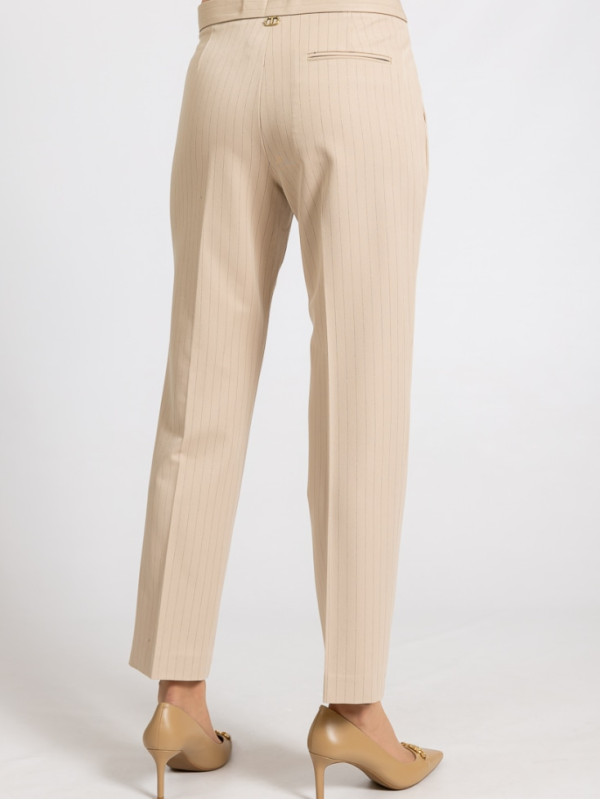 Штани / Індиго / Смужка люрекс