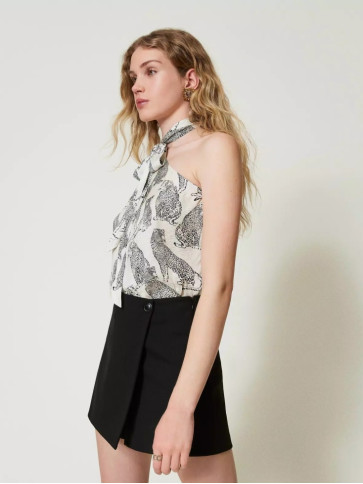 Топ / Ягуар чорний / сніг