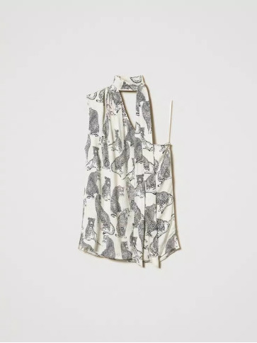 Топ / Ягуар чорний / сніг