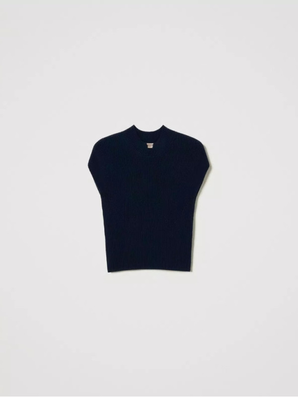 В'язаний топ / Індиго