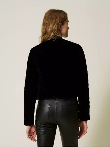 Жакет оксамитовий / Чорний