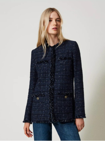 Жакет / Букле синій