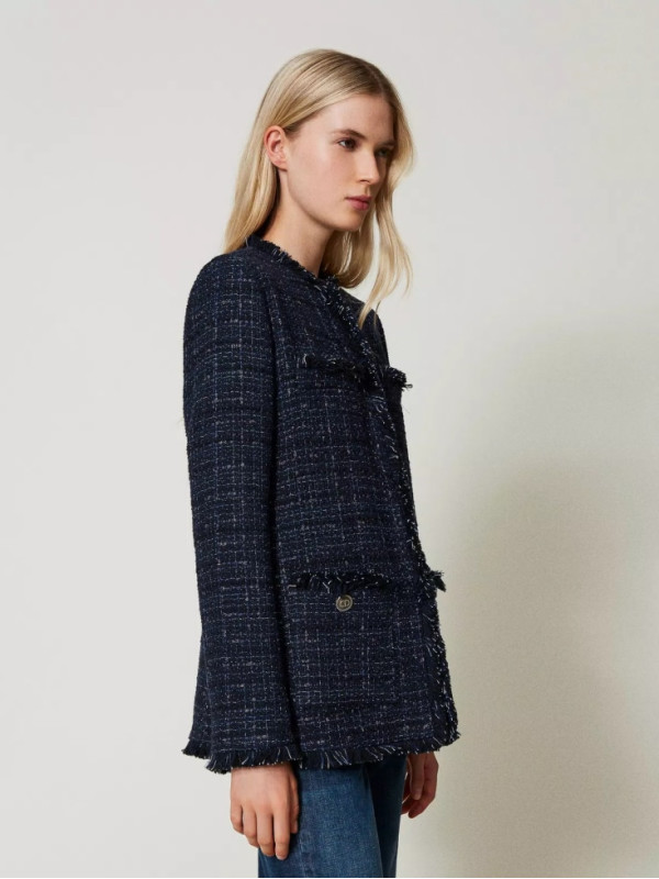 Жакет / Букле синій