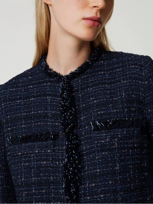 Жакет / Букле синій