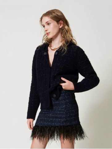 Спідниця / Букле синій