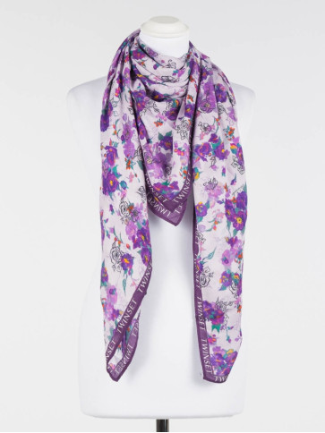 Футболка/Чорний / рожевий метелик