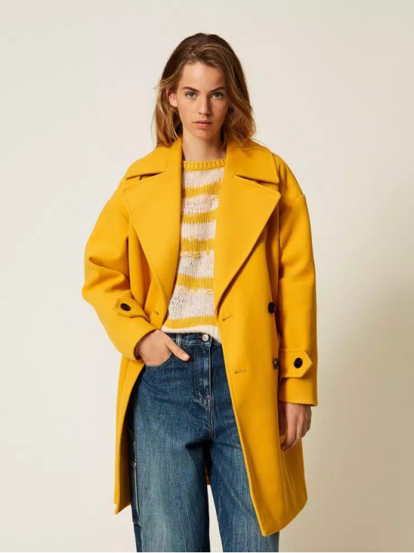 Двобортне пальто / Манго