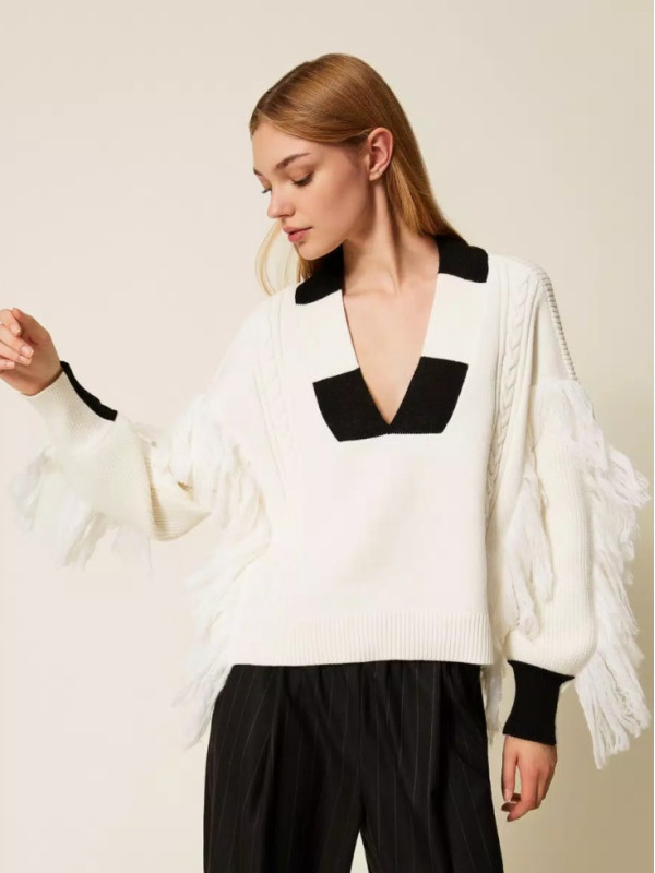 Светр / Арктичний вовк / чорний