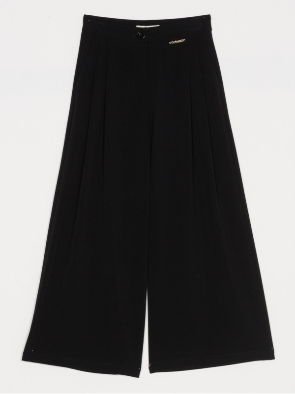 Широкі штани/Сірий меланж