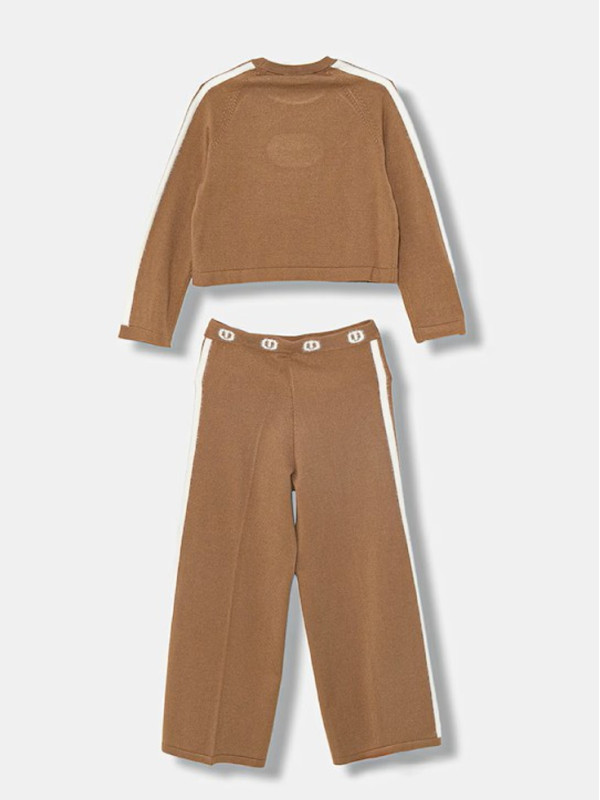 Костюм/Верблюжий / білий