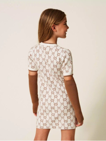 Сукня в'язана/Папірус / Верблюжий