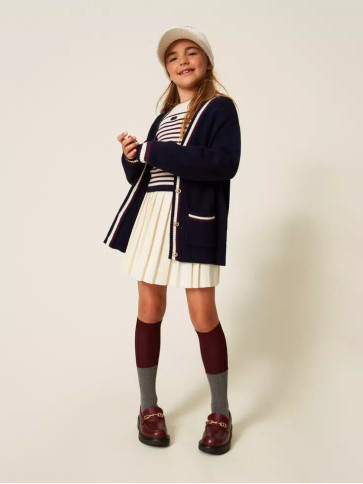 Джемпер/Папірус / Бордо