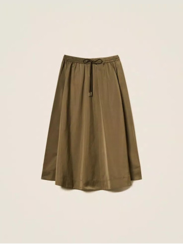 Спідниця під шкіру/Зелені оливки