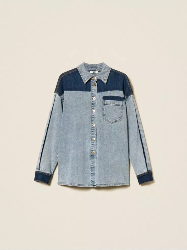 Сорочка/Денім темний / світлий