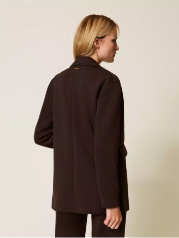 Піджак оверсайз/Чорний шоколад