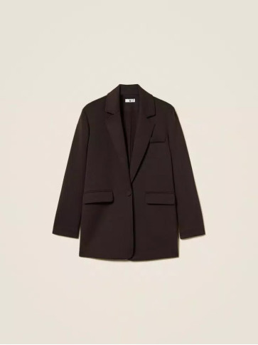 Піджак оверсайз/Чорний шоколад