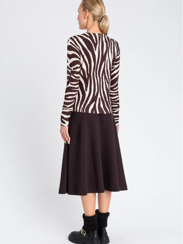 Кардіган/Зебра принт