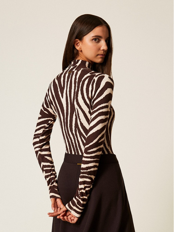 Светр/Зебра принт