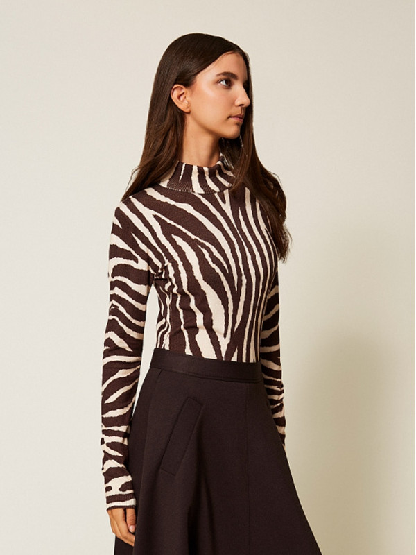 Светр/Зебра принт