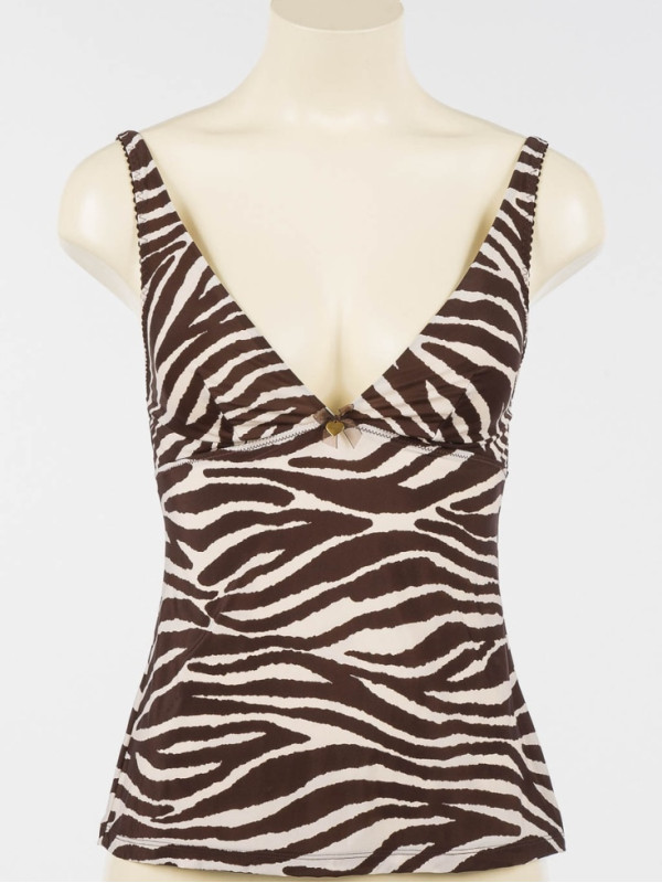 Топ/Зебра принт