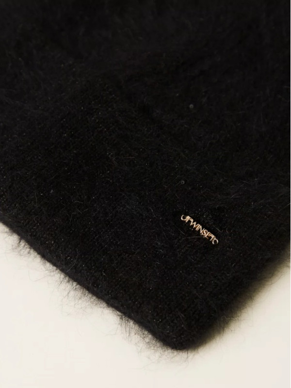 В'язана шапка/Чорний