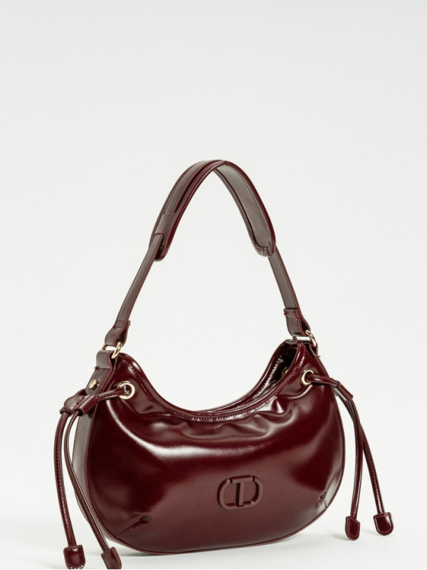 Сумка Хобо/Винний