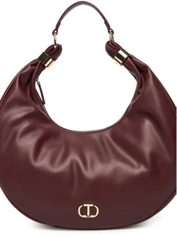 Сумка Хобо/Винний