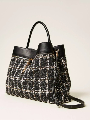 Сумка шопер / Сніжний / Чорний