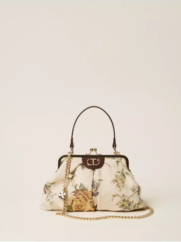 Сумка через плече / Парча перламутр