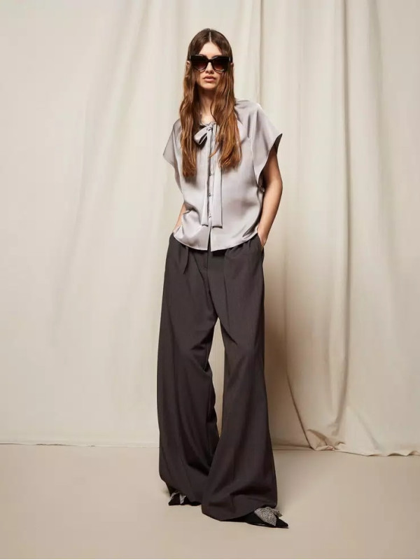 Штани Палаццо/Антрацит сірий