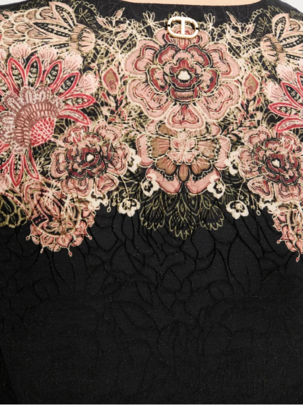 Сукня/Пейслі Чорний/Іржавий