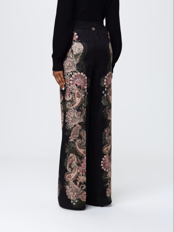 Штани/Пейслі Чорний/Іржавий